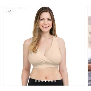 French Terry Racerback Nursing & Sleep Bra - Kindred Bravely - Large